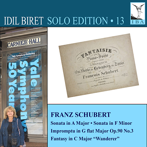 Imagen de apoyo de  SCHUBERT, F.: Piano Sonatas Nos. 12 and 13 / Impromptu in G-Flat Major / Wanderer Fantasy (Biret Solo Edition, Vol. 13)