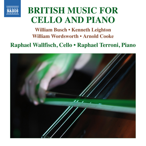 Imagen de apoyo de  Cello Music - BUSCH, W. / LEIGHTON, K. / WORDSWORTH, W. / COOKE, A. (British Music for Cello and Piano) (Wallfisch, Terroni)