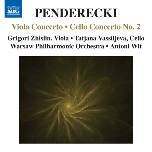 Imagen de apoyo de  PENDERECKI, K.: Viola Concerto / Cello Concerto No. 2 (Zhislin, Vassiljeva, Warsaw Philharmonic, Wit)