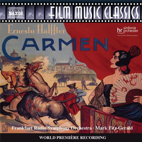Imagen de apoyo de  HALFFTER, E.: Carmen [film score] (Frankfurt Radio Symphony, Fitz-Gerald)