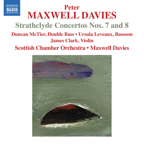 Imagen de apoyo de  DAVIES, P.M.: Strathclyde Concertos Nos. 7 and 8 / A Spell for Green Corn (McTier, Leveaux, Clark, Scottish Chamber Orchestra, P.M. Davies)