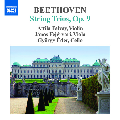 Imagen de apoyo de  BEETHOVEN, L. van: String Trios (Complete), Vol. 2 (Falvay, Fejervari, Eder) - Op. 9