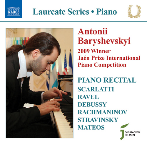 Imagen de apoyo de  Piano Recital: Baryshevskyi, Antonii - SCARLATTI, D. / RAVEL, M. / DEBUSSY, C. / RACHMANINOV, S. / STRAVINSKY, I. / MATEOS, D.