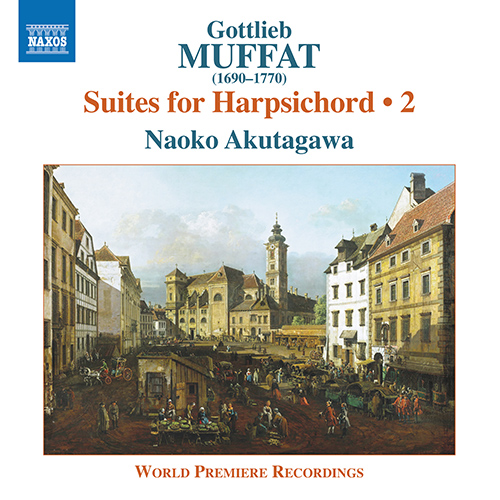 Imagen de apoyo de  MUFFAT, Gottlieb: Suites for Harpsichord, Vol. 2 - MC B9, 15, 16 and 43 (Naoko Akutagawa)