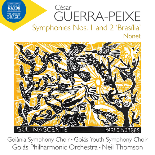 Imagen de apoyo de  GUERRA-PEIXE, C.: Symphonies Nos. 1 and 2 / Nonet (Goiás Philharmonic, N. Thomson)