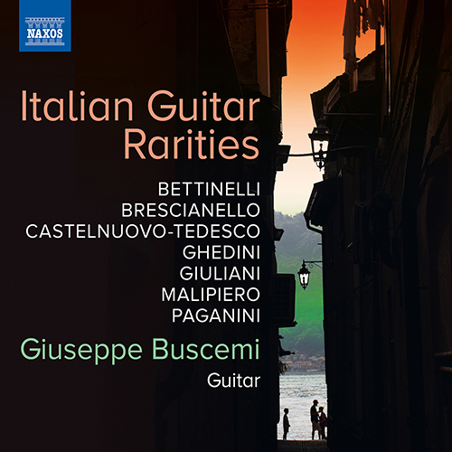 Imagen de apoyo de  Guitar Music (Italian) - BETTINELLI, B. / BRESCIANELLO, G.A. / CASTELNUOVO-TEDESCO, M. / GHEDINI, G.F. (Italian Guitar Rarities) (Buscemi)