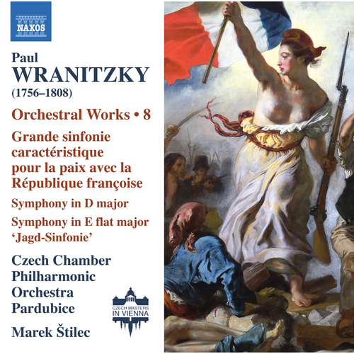 Imagen de apoyo de  WRANITZKY, P.: Orchestral Works, Vol. 8 (Czech Chamber Philharmonic, Pardubice, Štilec)