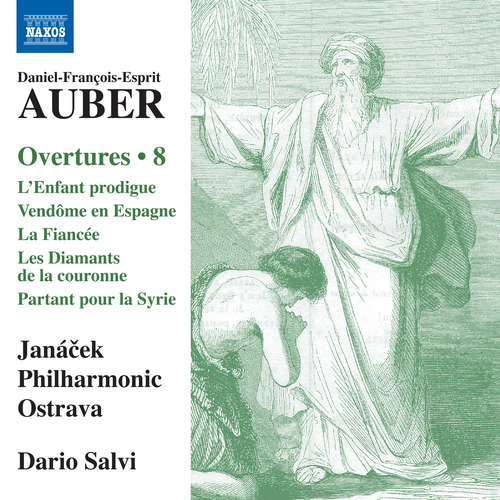 Imagen de apoyo de  AUBER, D.-F.: Overtures, Vol. 8 - L'enfant prodigue / Vendôme en Espagne / La fiancée (Janáček Philharmonic Ostrava, Salvi)