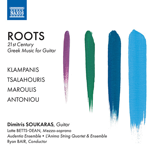 Guitar Music (Greek) - KLAMPANIS, P. / TSALAHOURIS, P. / MAROULIS, I. / ANTONIOU, T. (Roots - 21st Century Greek Music for Guitar) (Soukaras)