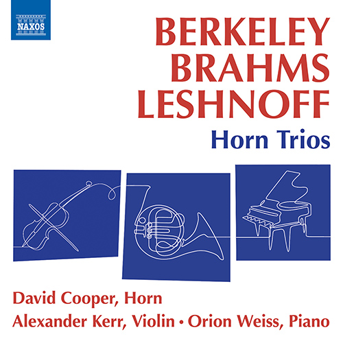 Imagen de apoyo de  Horn Trios - BERKELEY, L. / BRAHMS, J. / LESHNOFF, J. (David Cooper, A. Kerr, O. Weiss)
