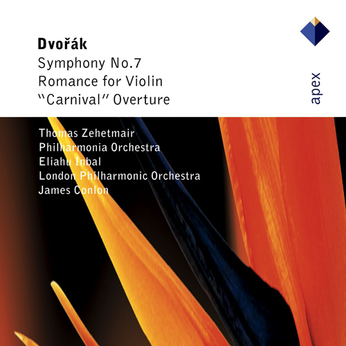 Imagen de apoyo de  DVORAK, A.: Symphony No. 7 / Romance in F Minor, Op. 11 / Carnival (Conlon, Inbal)