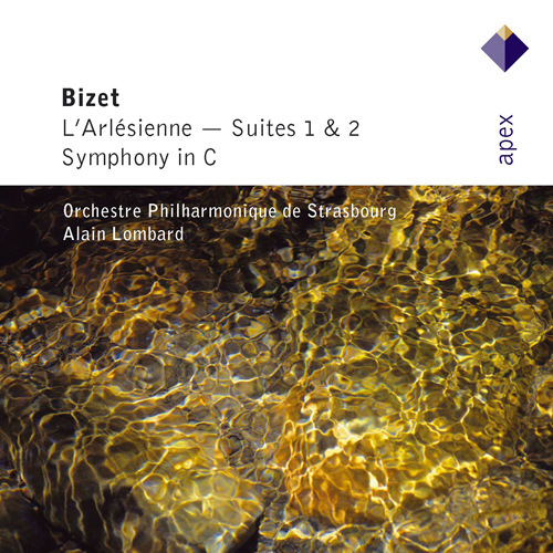 Imagen de apoyo de  BIZET, G.: Arlesienne Suites Nos. 1 and 2 (L') / Symphony in C Major (Strasbourg Philharmonic, Lombard)