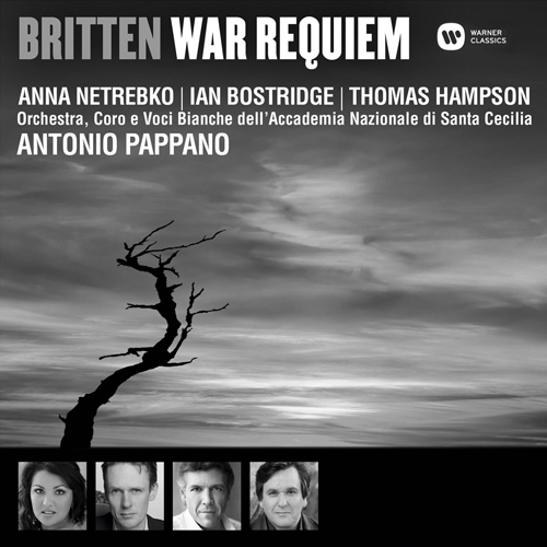 Imagen de apoyo de  BRITTEN, B.: War Requiem (Netrebko, Bostridge, Hampson, Santa Cecilia Academy Chorus and Orchestra, Pappano)