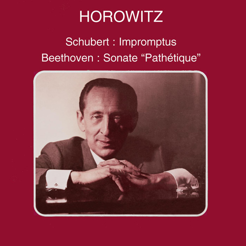 Imagen de apoyo de  SCHUBERT, F.: Impromptus  / BEETHOVEN, L. van: Piano Sonatas Nos. 8, "Pathétique’" and 28 (Horowitz)
