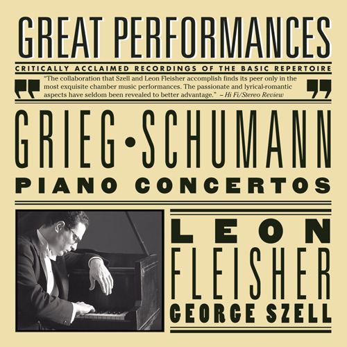 Imagen de apoyo de  GRIEG, E.: Piano Concerto, Op. 16 / SCHUMANN, R.: Piano Concerto, Op. 54 (Fleisher, Cleveland Orchestra, Szell)