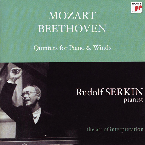 Imagen de apoyo de  MOZART, W.A.: Piano Quintet in E-Flat Major / BEETHOVEN, L. van: Piano Quintet, Op. 16 (R. Serkin, Gigliotti, Jones, Lancie, Schoenbach)