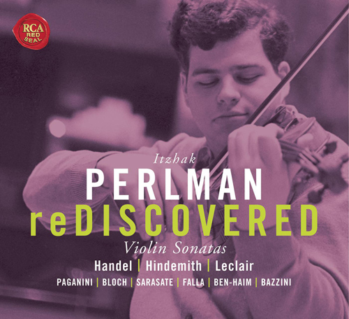 Imagen de apoyo de  Violin Recital: Perlman, Itzhak - HANDEL, G.F. / HINDEMITH, P. / LECLAIR, J.-M. / PAGANINI, N. / SARASATE, P. de (Perlman Rediscovered)