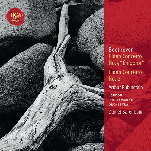 Imagen de apoyo de  BEETHOVEN, L. van: Piano Concertos Nos. 2 and 5, "Emperor" (Rubinstein, London Philharmonic, Barenboim)