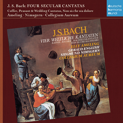 Imagen de apoyo de  BACH, J.S.: 4 Secular Cantatas - BWV 202, 209, 211, 212 (Ameling, English, Collegium Aureum)