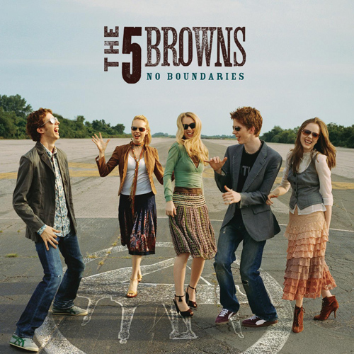 Imagen de apoyo de  Piano Recital: 5 Browns (The) - GERSHWIN, G. / LECUONA, E. / COPLAND, A. / RAVEL, M. / LIEBERMANN, L. / LISZT, F. / GINASTERA, A. (No Boundaries)