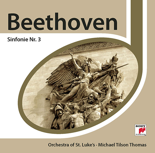 Imagen de apoyo de  BEETHOVEN, L. van: Symphony No. 3, "Eroica" (Orchestra of St. Luke's, Tilson Thomas)