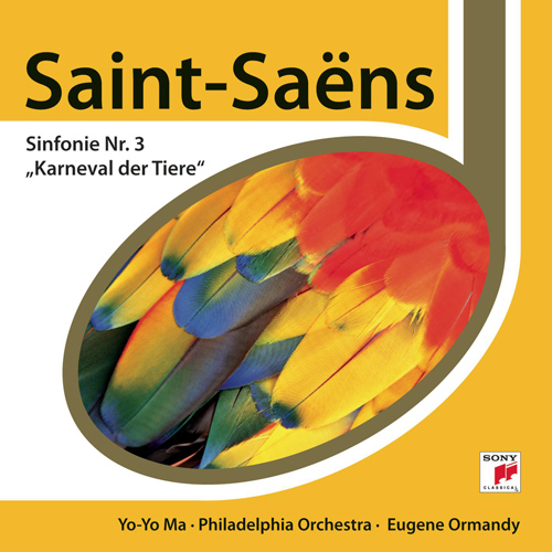 Imagen de apoyo de  SAINT-SAËNS, C.: Symphony No. 3 / Danse macabre / Carnival of the Animals (Entremont, G. Casadesus, Yo-Yo Ma, Philadelphia Orchestra, Ormandy)