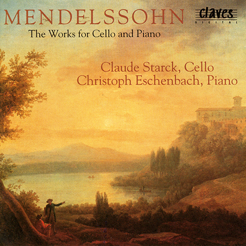 Imagen de apoyo de  MENDELSSOHN, Felix: Cello Sonatas Nos. 1 and 2 / Variations concertantes / Lied ohne Worte (Eschenbach, Starck)