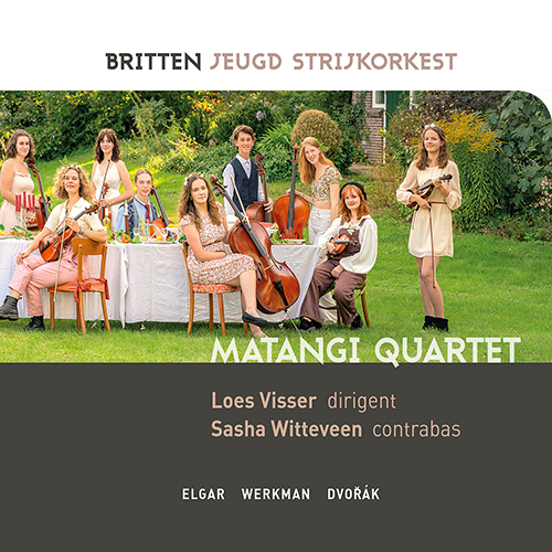 Imagen de apoyo de  Orchestral Music (20th-21st Centuries) - ELGAR, E. / WERKMAN, A. / DVOŘÁK, A. (Wittenveen, Matangi Quartet, Britten Jeugd Strijkorkest, Visser)