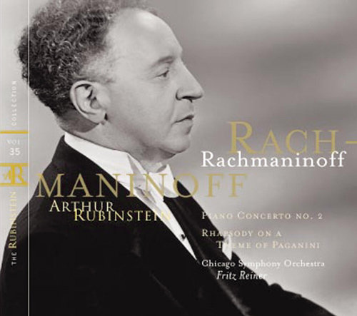 Imagen de apoyo de  RACHMANINOV, S.: Piano Concerto No. 2 / Rhapsody on a Theme of Paganini (Rubinstein Collection, Vol. 35) (Rubinstein, Chicago Symphony, Reiner)
