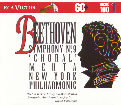 Imagen de apoyo de  BEETHOVEN, L. van: Symphony No. 9, "Choral" (New York Philharmonic, Mehta)