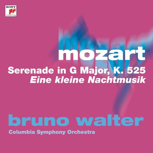 Imagen de apoyo de  MOZART, W.A.: Serenade No. 13, "Eine kleine Nachtmusik" (Columbia Symphony, Walter)
