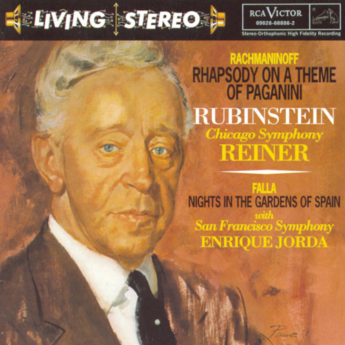 Imagen de apoyo de  Piano Recital: Rubinstein, Arthur - RACHMANINOV, S. / FALLA, M. de / CHOPIN, F.