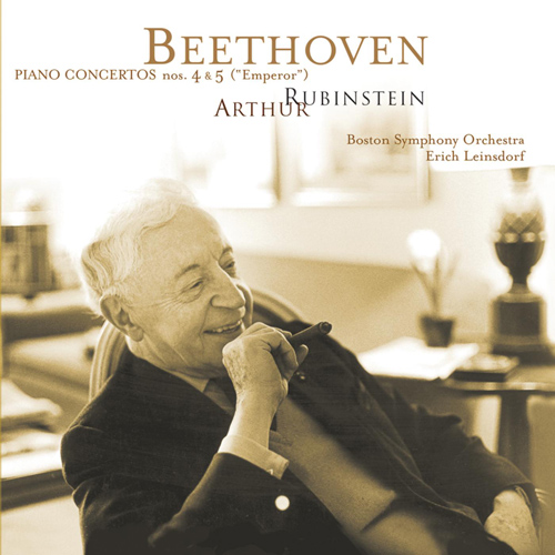 Imagen de apoyo de  BEETHOVEN, L. van: Piano Concertos Nos. 4 and 5 (Rubinstein Collection, Vol. 58) (Rubinstein, Boston Symphony, Leinsdorf)