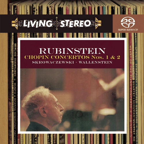 Imagen de apoyo de  CHOPIN, F.: Piano Concertos Nos. 1 and 2 (Rubinstein, New Symphony Orchestra of London, Symphony of Air, Skrowaczewski, Wallenstein)