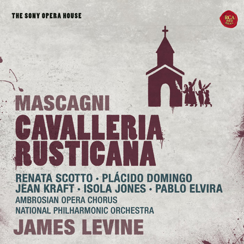 Imagen de apoyo de  MASCAGNI, P.: Cavalleria rusticana [Opera] (Scotto, Domingo, Kraft, I. Jones, Elvira, Ambrosian Opera Chorus, National Philharmonic, Levine)