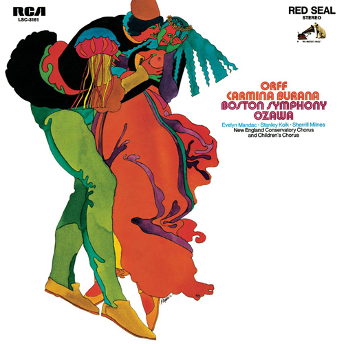 Imagen de apoyo de  ORFF, C.: Carmina Burana (Mandac, Kolk, Milnes, New England Conservatory Chorus and Children's Chorus, Boston Symphony, Seiji Ozawa)