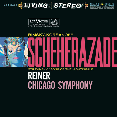 Imagen de apoyo de  RIMSKY-KORSAKOV, N.A.: Scheherazade / STRAVINSKY, I.: Chant du rossignol (Harth, Chicago Symphony, Reiner)