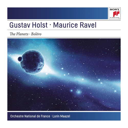 Imagen de apoyo de  HOLST, G.: Planets (The) / RAVEL, M.: Boléro (French National Orchestra, Maazel)