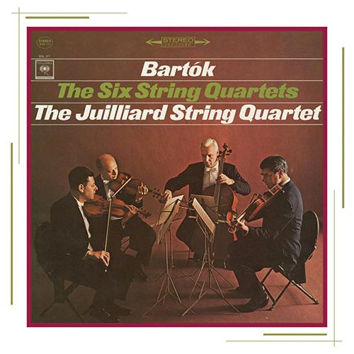 Imagen de apoyo de  BARTÓK, B.: String Quartets Nos. 1-6 (Juilliard String Quartet)
