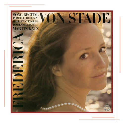 Imagen de apoyo de  Vocal Recital: Stade, Frederica von - PURCELL, H. / DEBUSSY, C. / HALL, C. / CANTELOUBE, J. / DOWLAND, J. / LISZT, F.