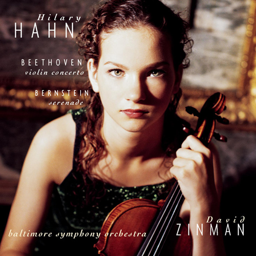 Imagen de apoyo de  BEETHOVEN, L. van: Violin Concerto, Op. 61 / BERNSTEIN, L.: Serenade (Hahn, Baltimore Symphony, Zinman)