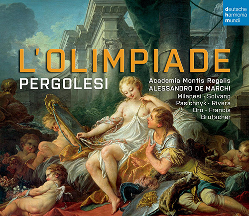 Imagen de apoyo de  PERGOLESI, G.B.: Olimpiade (L') [Opera] (Milanesi, Solvang, Pasichnyk, Academia Montis Regalis, De Marchi)