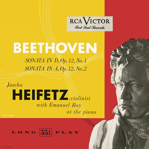 Imagen de apoyo de  BEETHOVEN, L. van: Violin Sonatas Nos. 1 and 2 (Heifetz, Bay)