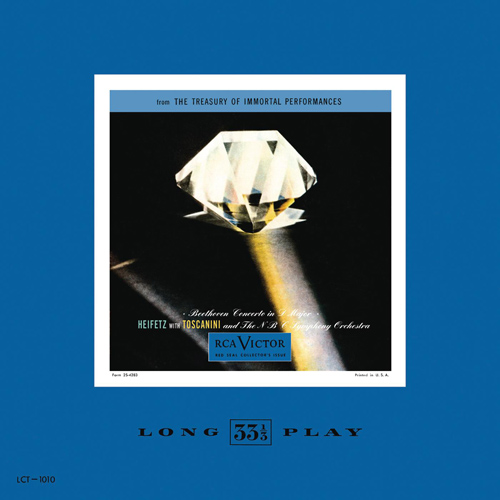 Imagen de apoyo de  BEETHOVEN, L. van: Violin Concerto, Op. 61 (Heifetz, NBC Symphony, Toscanini)