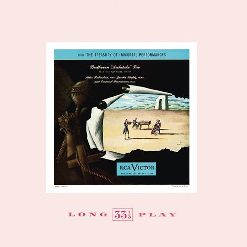 Imagen de apoyo de  BEETHOVEN, L. van: Piano Trio No. 7, "Archduke" (Feuermann, Heifetz, Rubinstein)