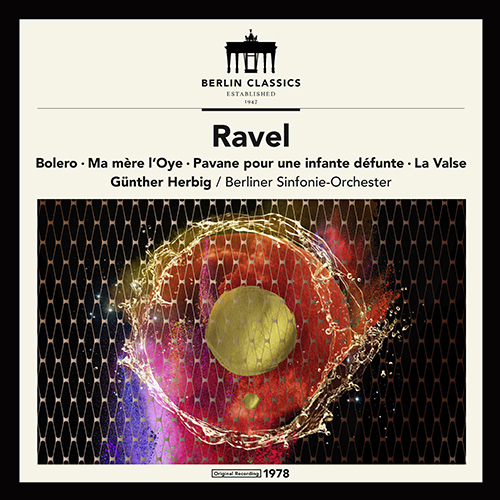 Imagen de apoyo de  RAVEL, M.: Boléro / Ma mère l'oye / Pavane pour une infante défunte / La valse (Berlin Symphony, Herbig)