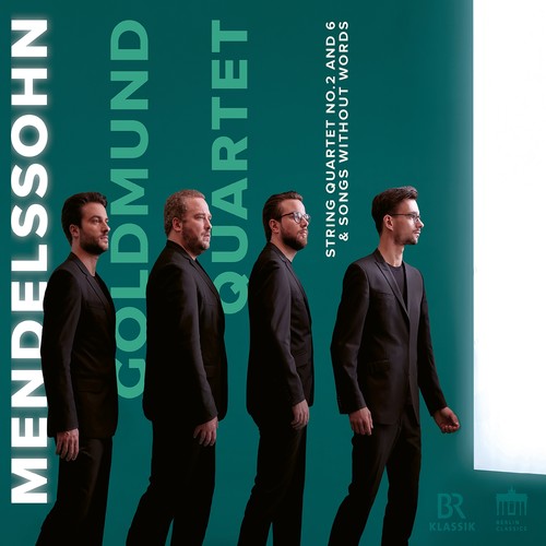 Imagen de apoyo de  MENDELSSOHN, Felix: String Quartets Nos. 2 and 6 / Songs without Words (excerpts) (Goldmund Quartet)