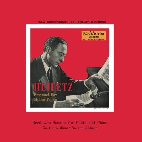 Imagen de apoyo de  BEETHOVEN, L. van: Violin Sonatas Nos. 4 and 7 (Heifetz, Bay)