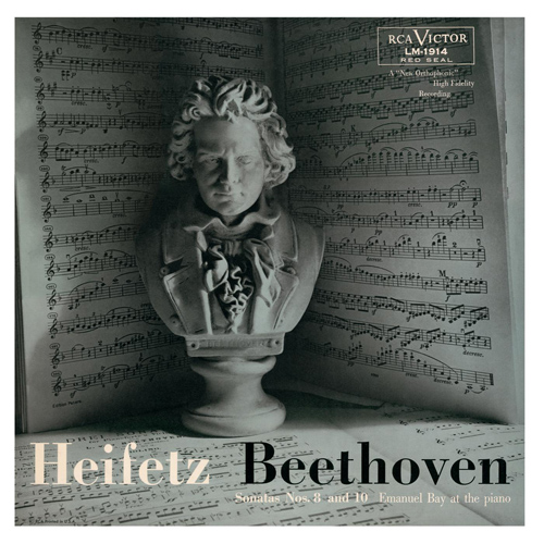 Imagen de apoyo de  BEETHOVEN, L. van: Violin Sonatas Nos. 8 and 10 (Heifetz, Bay)