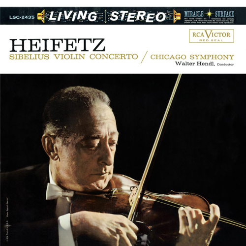 Imagen de apoyo de  SIBELIUS, J.: Violin Concerto, Op. 47 (Heifetz, Chicago Symphony, Hendl)